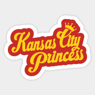 KANSAS CITY MISSOURI - Princess Sticker